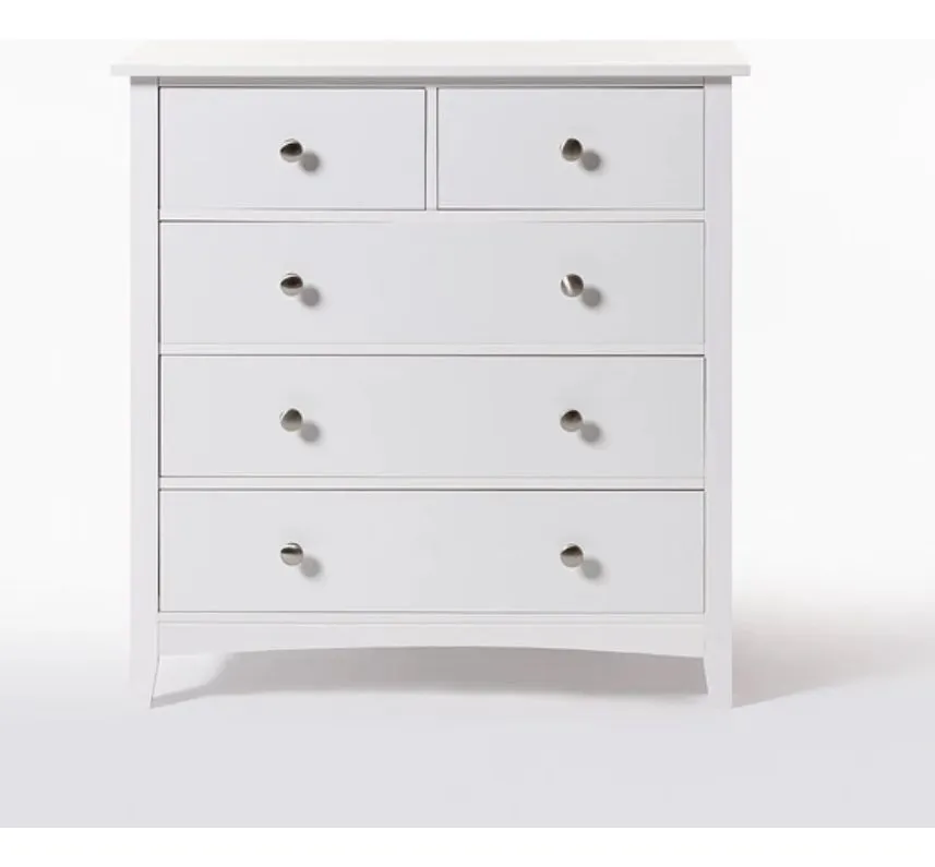 Cómoda Cajonera Alta Madera Maciza