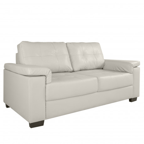 Sofa LIVING Luares PU 3 Marfil