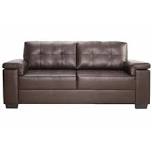 Sofa LIVING Luares PU 3 C Chocolate