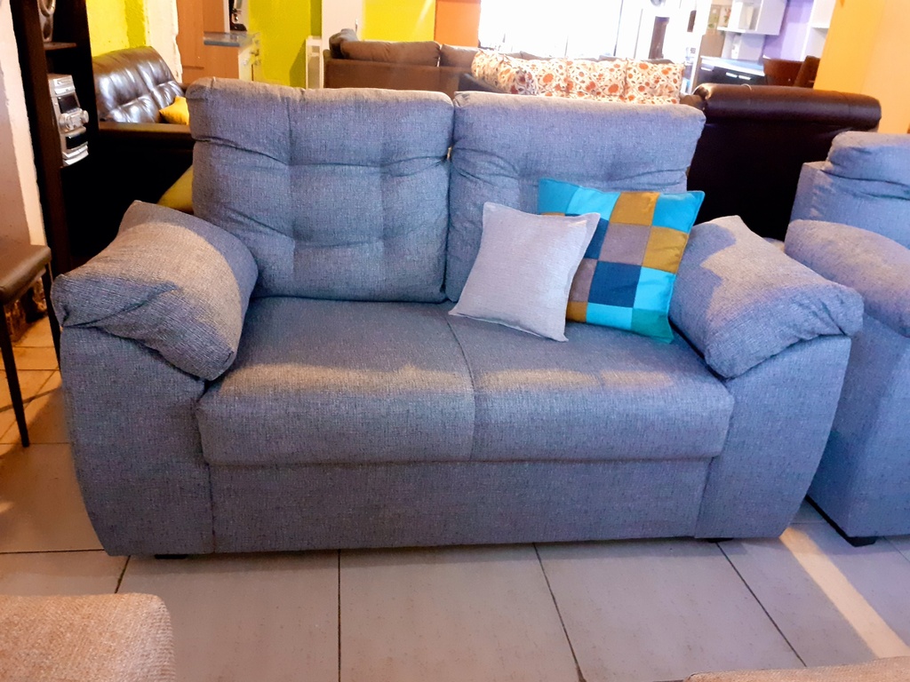 Sofa Madrid 2 cuerpos gris