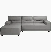 SOFA CHAISE  EXCELENT IZQUIERDO GRIS CLARO