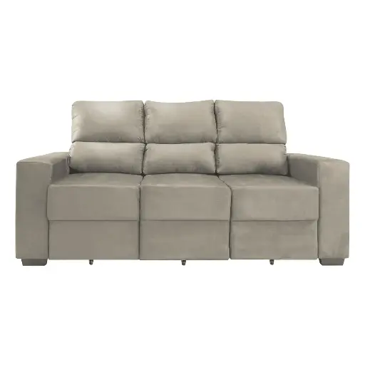 [232632004] LIVING SOFA LOUIS 3 C TOSTADO CON AVANCE